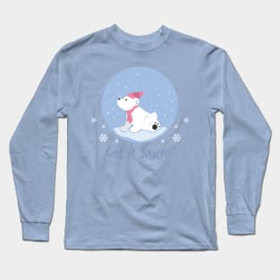 Let it Snow (Polar Bear) Long Sleeve T-Shirt